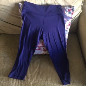 Lululemon Align cropped leggings blue